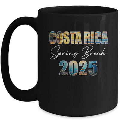 Costa Rica Spring Break 2025 Summer Vacation Beach Mug | siriusteestore