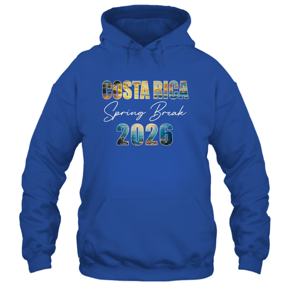 Costa Rica Spring Break 2026 Summer Vacation Beach Shirt & Tank Top | siriusteestore