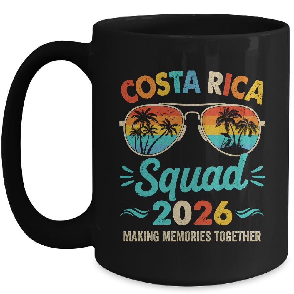 Costa Rica Squad 2026 Vacation Friends Family Matching Group Mug | siriusteestore