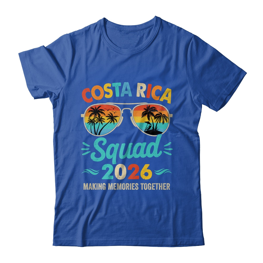 Costa Rica Squad 2026 Vacation Friends Family Matching Group Shirt & Tank Top | siriusteestore