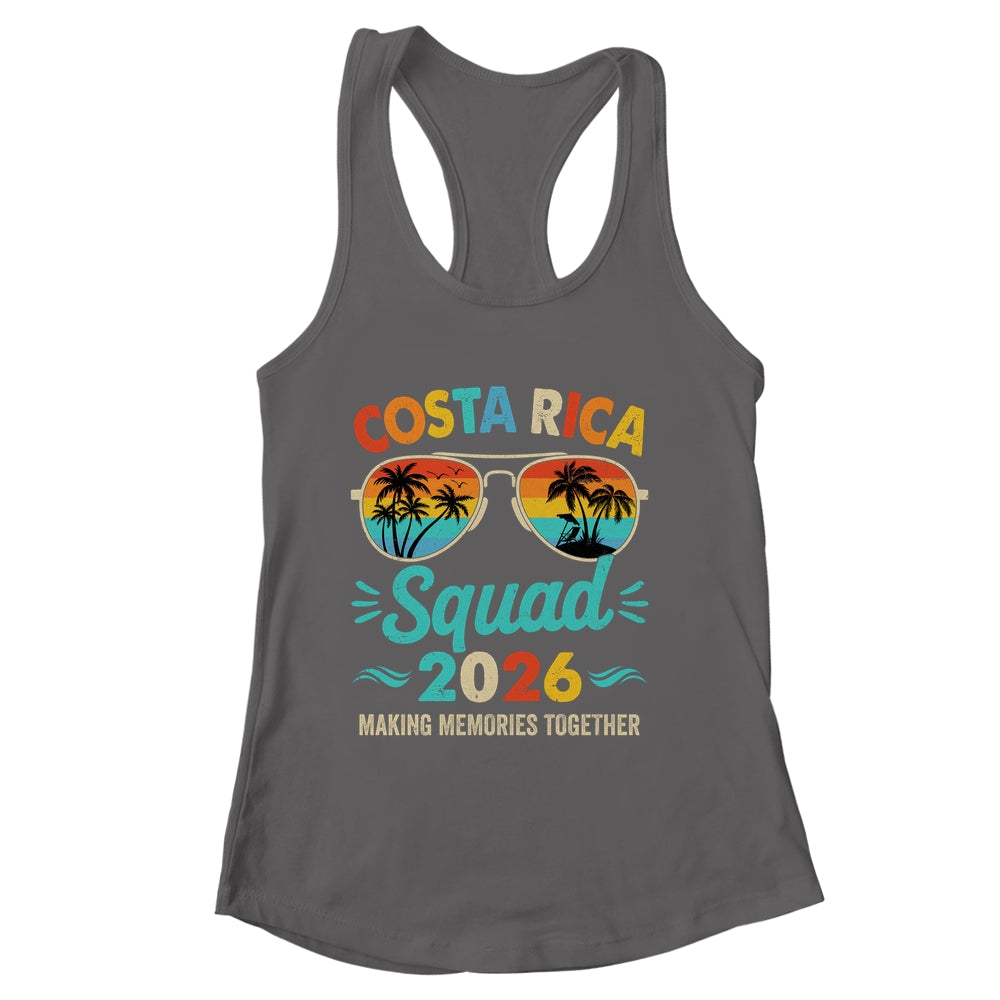 Costa Rica Squad 2026 Vacation Friends Family Matching Group Shirt & Tank Top | siriusteestore