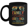 Costa Rica Vacation 2025 Matching Family Group Summer Mug | siriusteestore