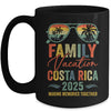 Costa Rica Vacation 2025 Matching Family Group Summer Mug | siriusteestore