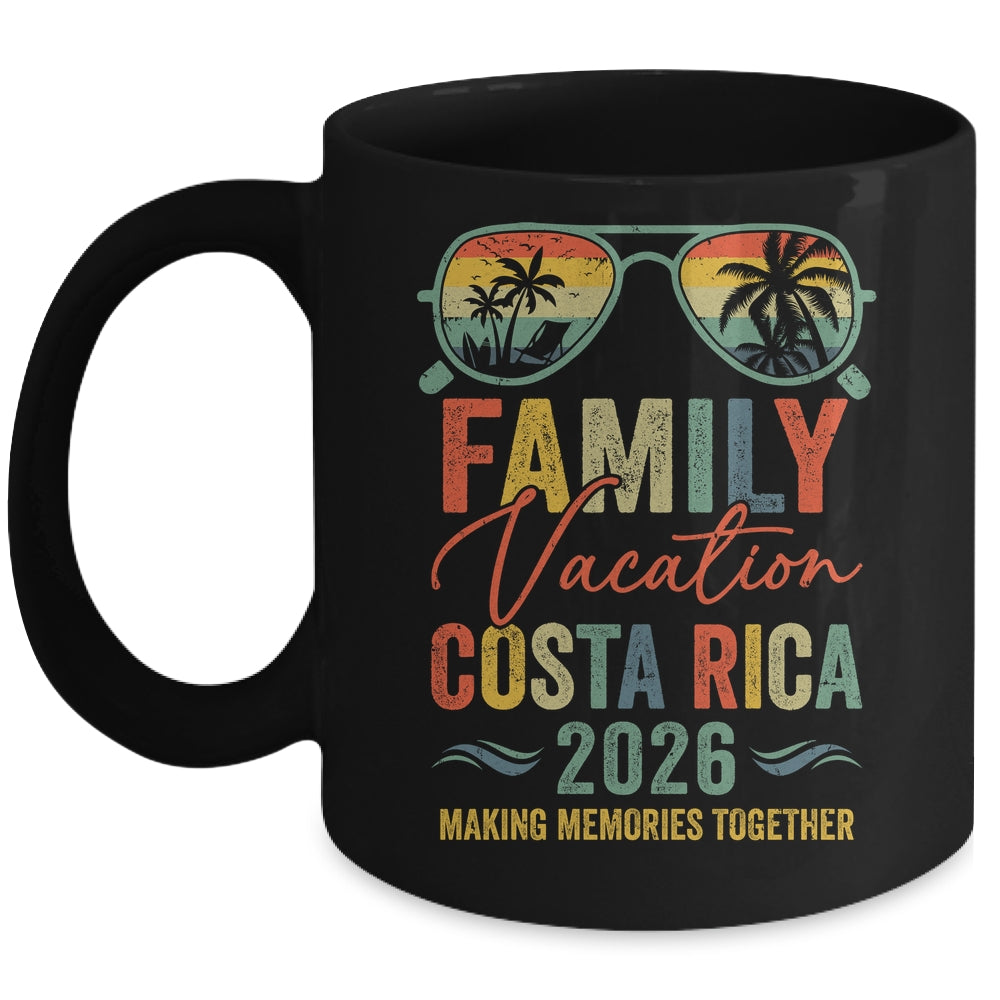 Costa Rica Vacation 2026 Matching Family Group Summer Mug | siriusteestore