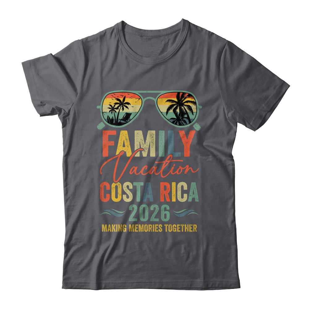 Costa Rica Vacation 2026 Matching Family Group Summer Shirt & Tank Top | siriusteestore