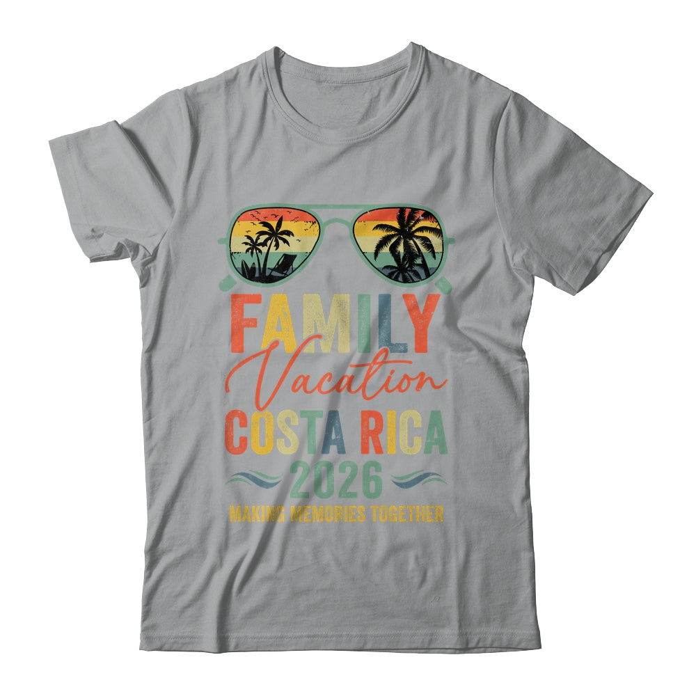 Costa Rica Vacation 2026 Matching Family Group Summer Shirt & Tank Top | siriusteestore