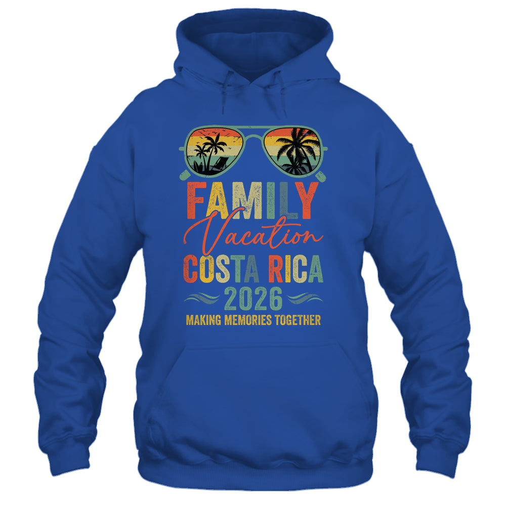 Costa Rica Vacation 2026 Matching Family Group Summer Shirt & Tank Top | siriusteestore