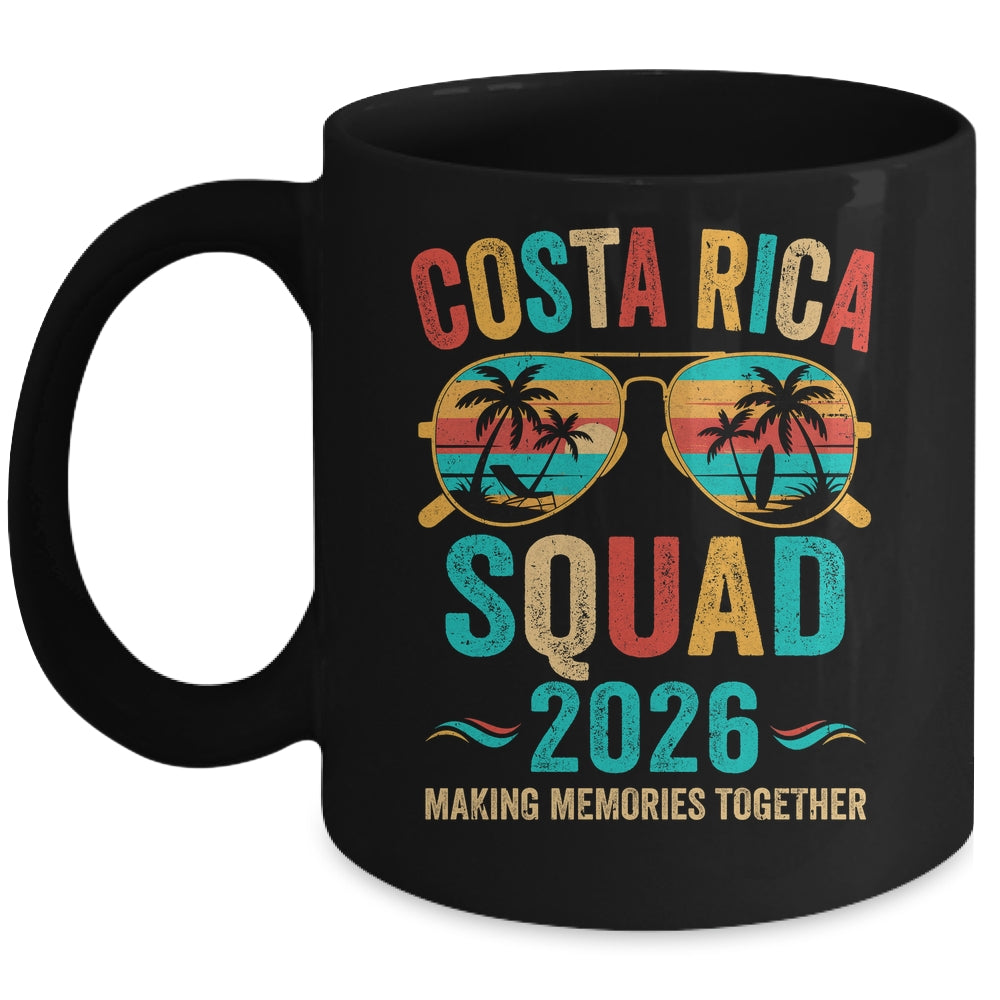 Costa Rica Vacation Squad 2026 Family Matching Vintage Mug | siriusteestore