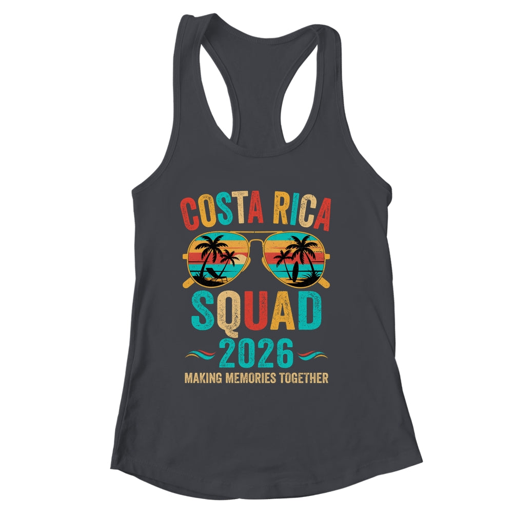 Costa Rica Vacation Squad 2026 Family Matching Vintage Shirt & Tank Top | siriusteestore
