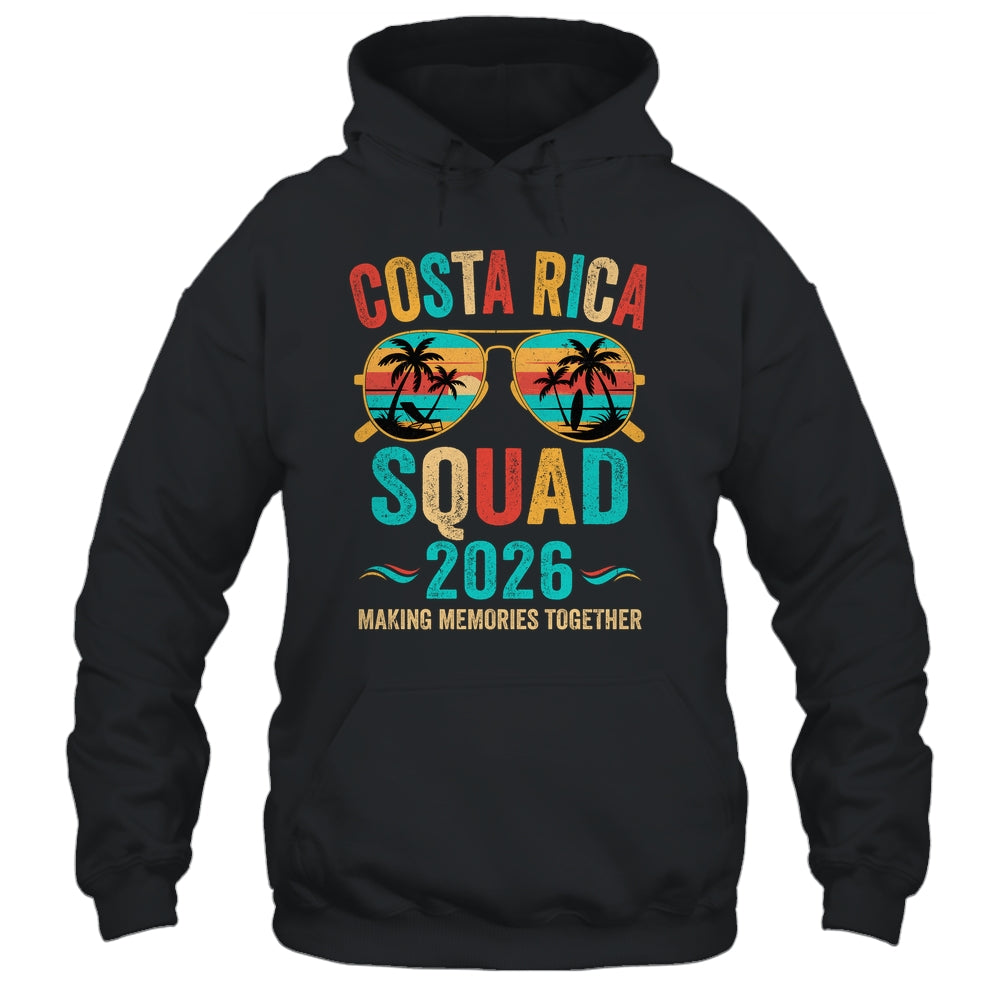 Costa Rica Vacation Squad 2026 Family Matching Vintage Shirt & Tank Top | siriusteestore