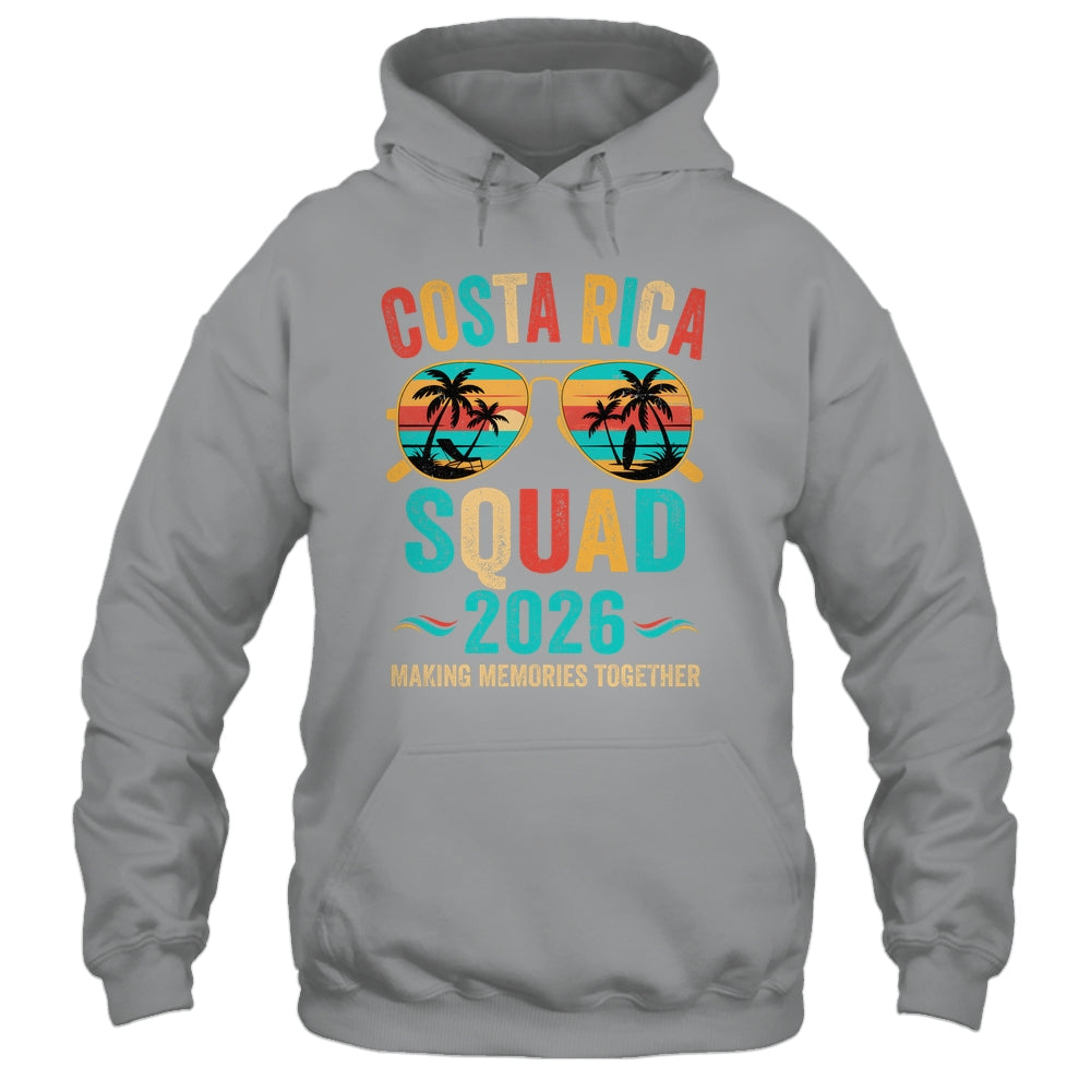 Costa Rica Vacation Squad 2026 Family Matching Vintage Shirt & Tank Top | siriusteestore