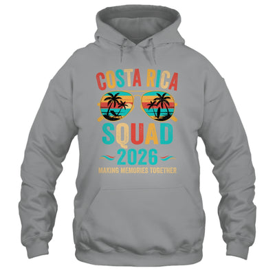 Costa Rica Vacation Squad 2026 Family Matching Vintage Shirt & Tank Top | siriusteestore