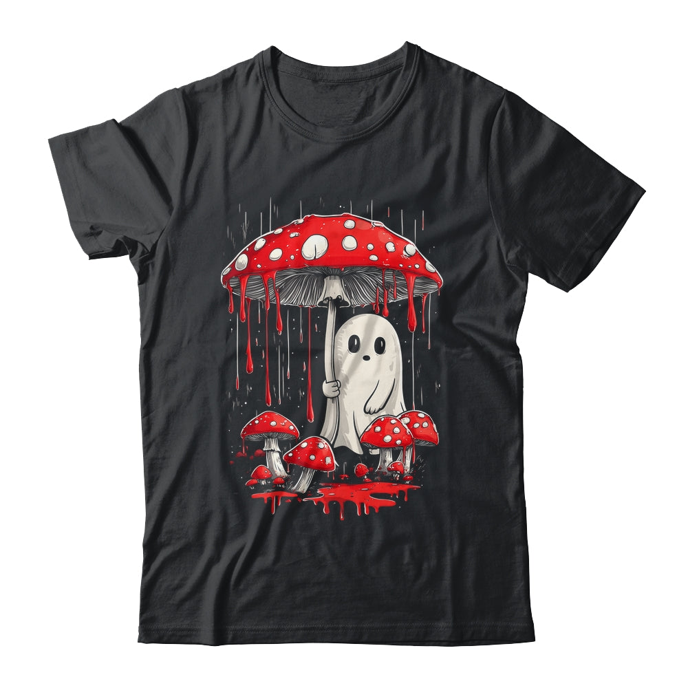 Cottagecore Mushroom Halloween Ghost Mushroom Spooky Season Shirt & Hoodie | siriusteestore