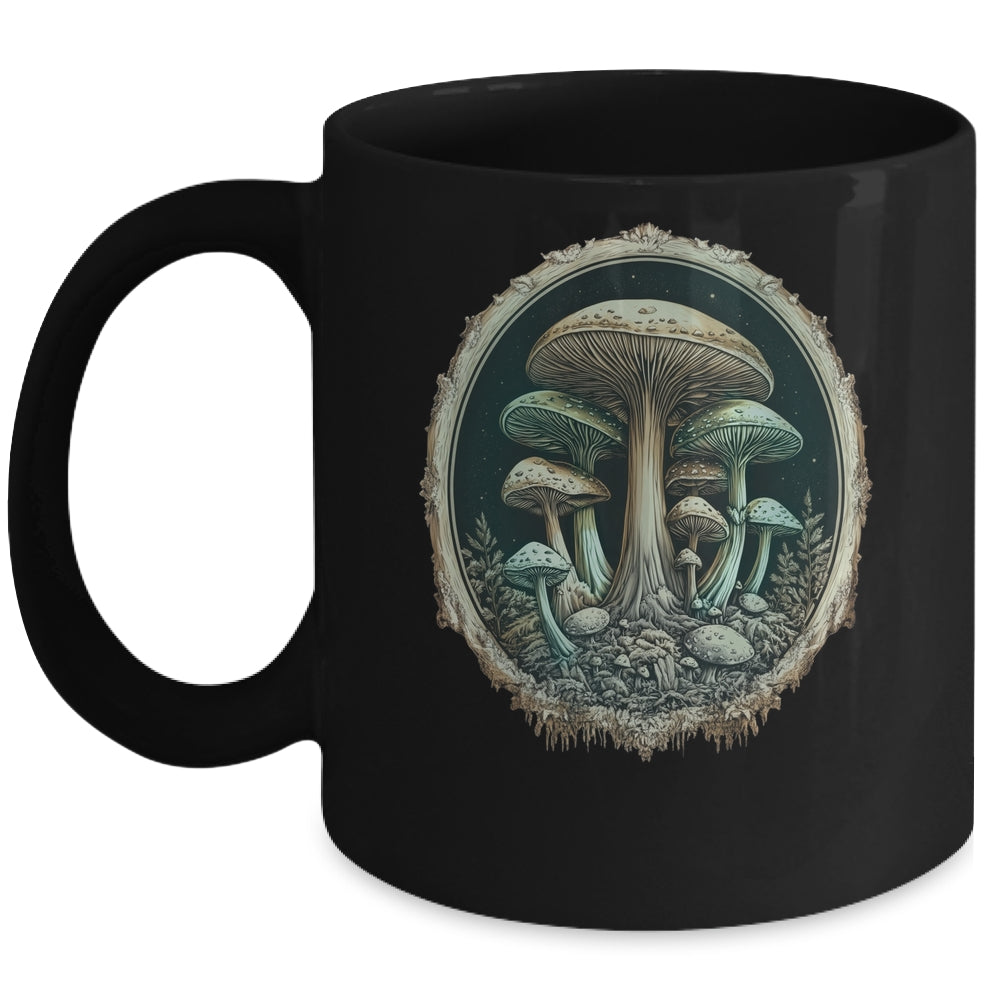 Cottagecore Nature Forest Garden Lover Mushroom Aesthetic Mug | siriusteestore