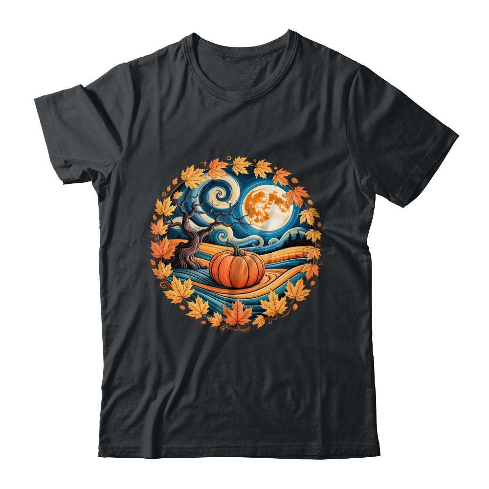 Cottagecore Pumpkins Leaves Trees Fall Women Aesthetic Shirt & Sweatshirt | siriusteestore