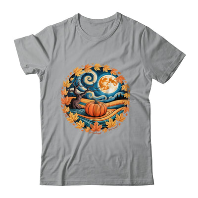 Cottagecore Pumpkins Leaves Trees Fall Women Aesthetic Shirt & Sweatshirt | siriusteestore