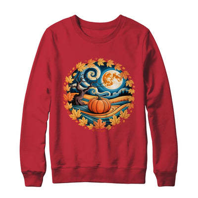 Cottagecore Pumpkins Leaves Trees Fall Women Aesthetic Shirt & Sweatshirt | siriusteestore