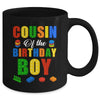 Cousin Birthday Boy Master Builder Building Bricks Blocks Mug | siriusteestore