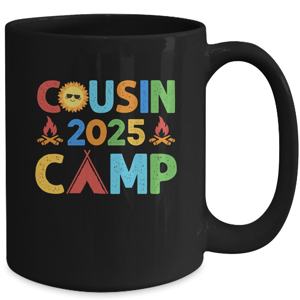 Cousin Camp 2025 Camping Crew Summer Vacation Cousin Mug | siriusteestore