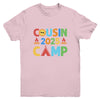 Cousin Camp 2025 Camping Crew Summer Vacation Cousin Youth Shirt | siriusteestore