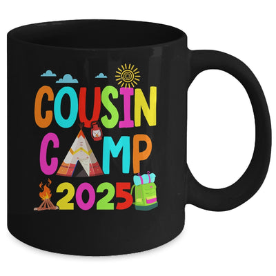 Cousin Camp 2025 Family Camping Summer Vacation Cousin Crew Mug | siriusteestore