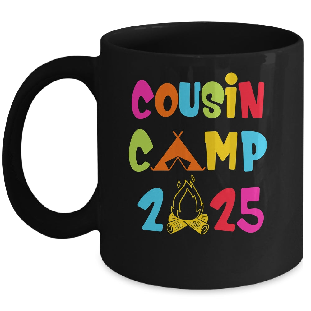 Cousin Camp 2025 Family Grandma Grandpa Summer Vacation Mug | siriusteestore