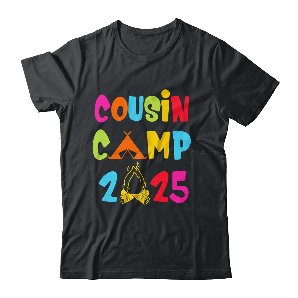 Cousin Camp 2025 Family Grandma Grandpa Summer Vacation Shirt & Hoodie | siriusteestore
