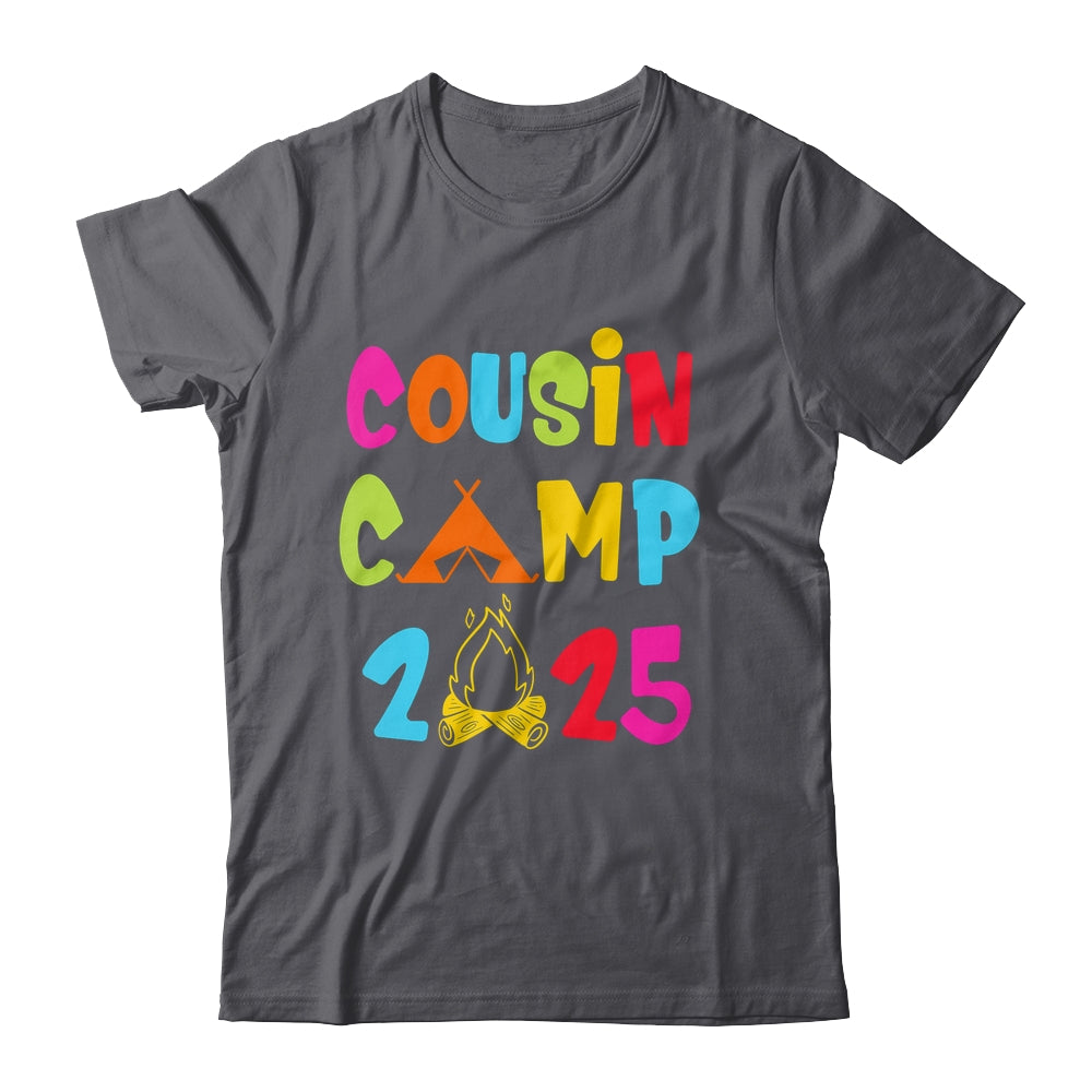 Cousin Camp 2025 Family Grandma Grandpa Summer Vacation Shirt & Hoodie | siriusteestore