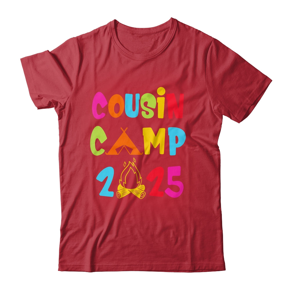 Cousin Camp 2025 Family Grandma Grandpa Summer Vacation Shirt & Hoodie | siriusteestore