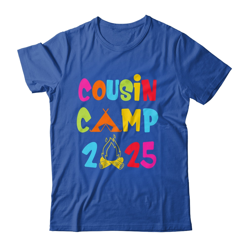 Cousin Camp 2025 Family Grandma Grandpa Summer Vacation Shirt & Hoodie | siriusteestore