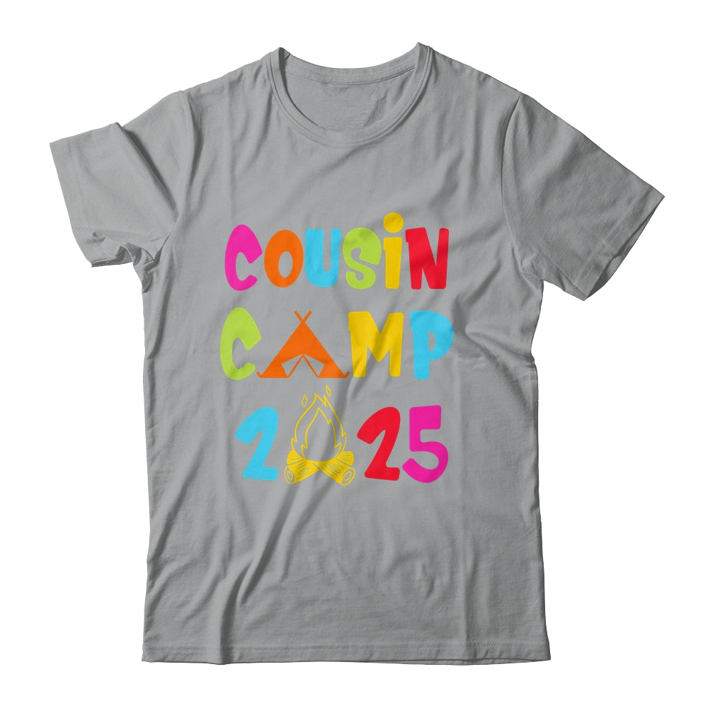 Cousin Camp 2025 Family Grandma Grandpa Summer Vacation Shirt & Hoodie | siriusteestore