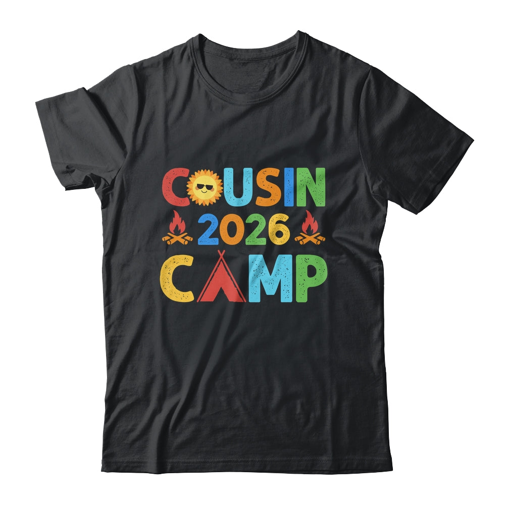 Cousin Camp 2026 Camping Crew Summer Vacation Cousin Shirt & Tank Top | siriusteestore