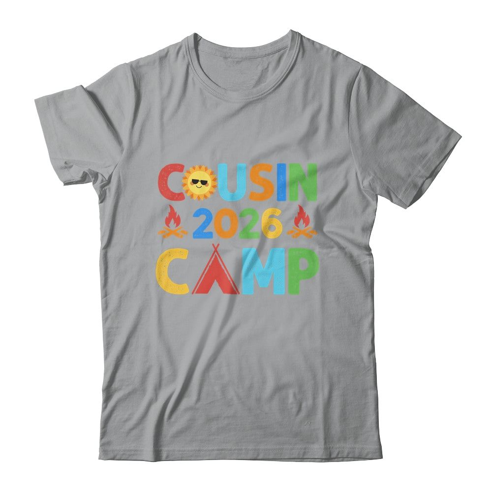 Cousin Camp 2026 Camping Crew Summer Vacation Cousin Shirt & Tank Top | siriusteestore
