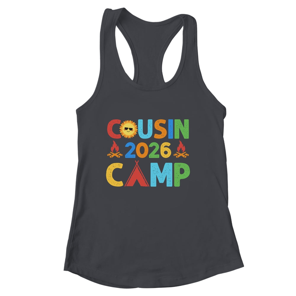 Cousin Camp 2026 Camping Crew Summer Vacation Cousin Shirt & Tank Top | siriusteestore