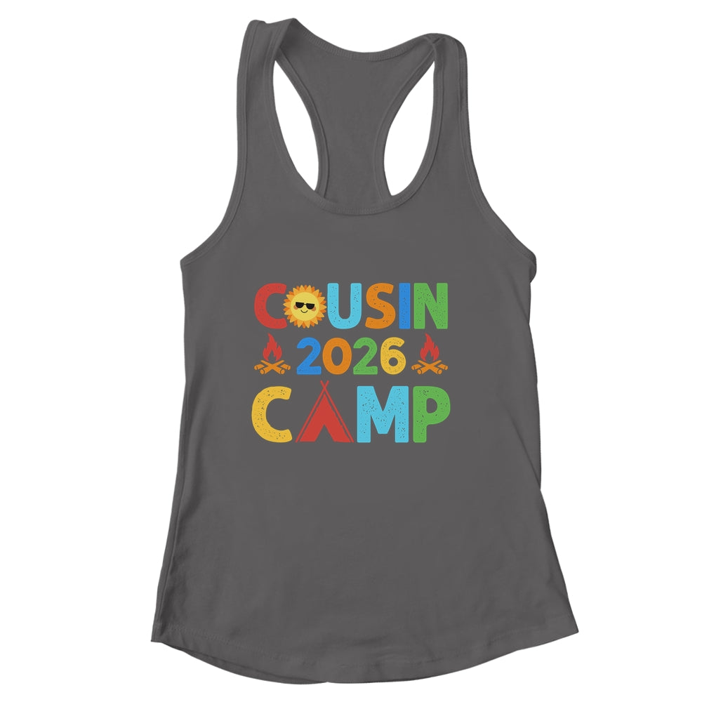 Cousin Camp 2026 Camping Crew Summer Vacation Cousin Shirt & Tank Top | siriusteestore