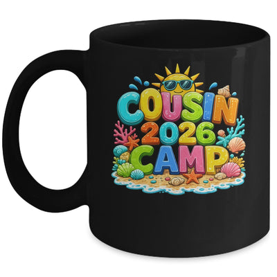 Cousin Camp 2026 Camping Summer Vacation Family Beach Mug | siriusteestore