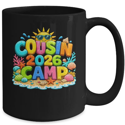 Cousin Camp 2026 Camping Summer Vacation Family Beach Mug | siriusteestore