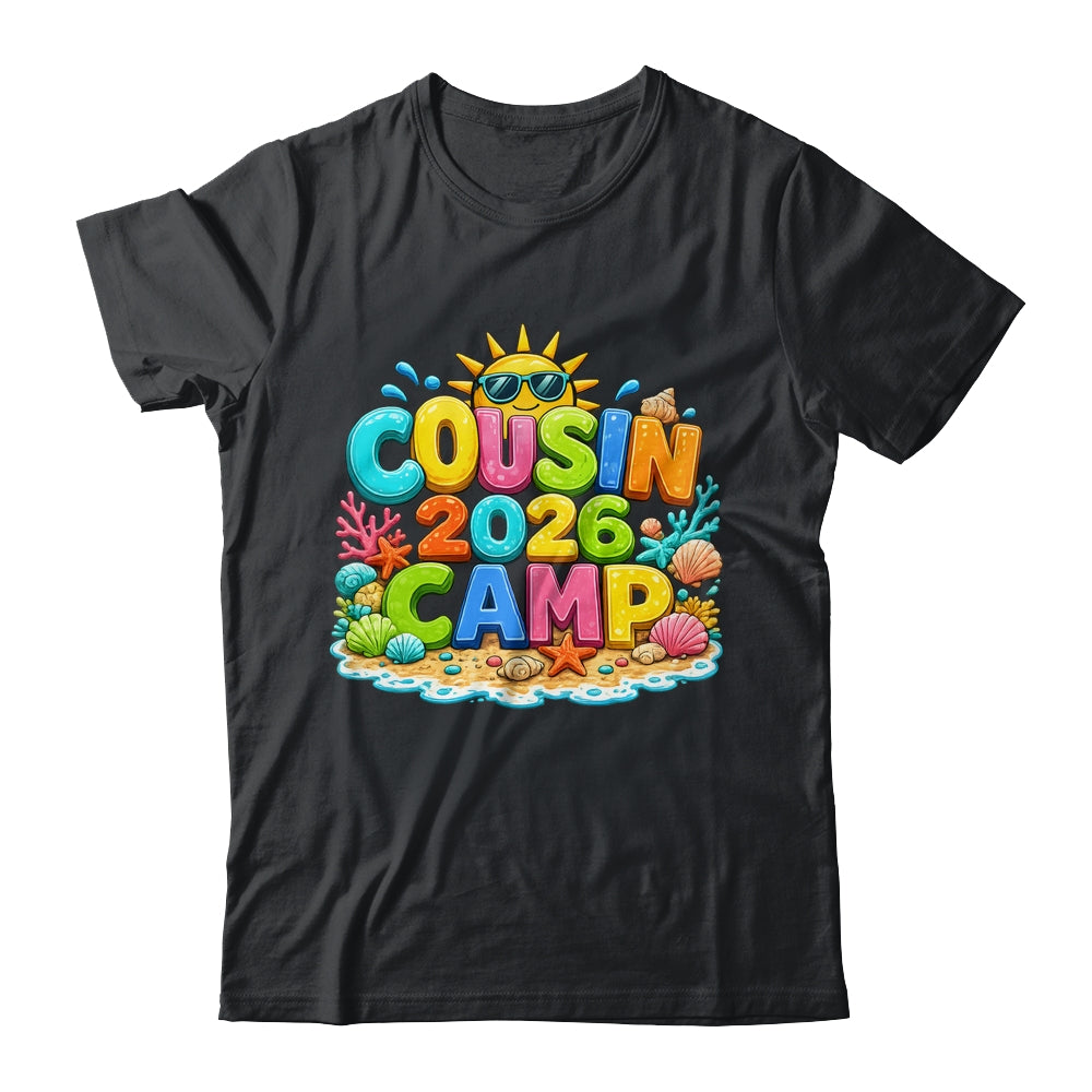 Cousin Camp 2026 Camping Summer Vacation Family Beach Shirt & Tank Top | siriusteestore