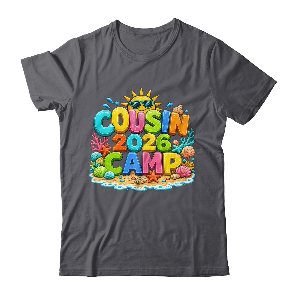 Cousin Camp 2026 Camping Summer Vacation Family Beach Shirt & Tank Top | siriusteestore