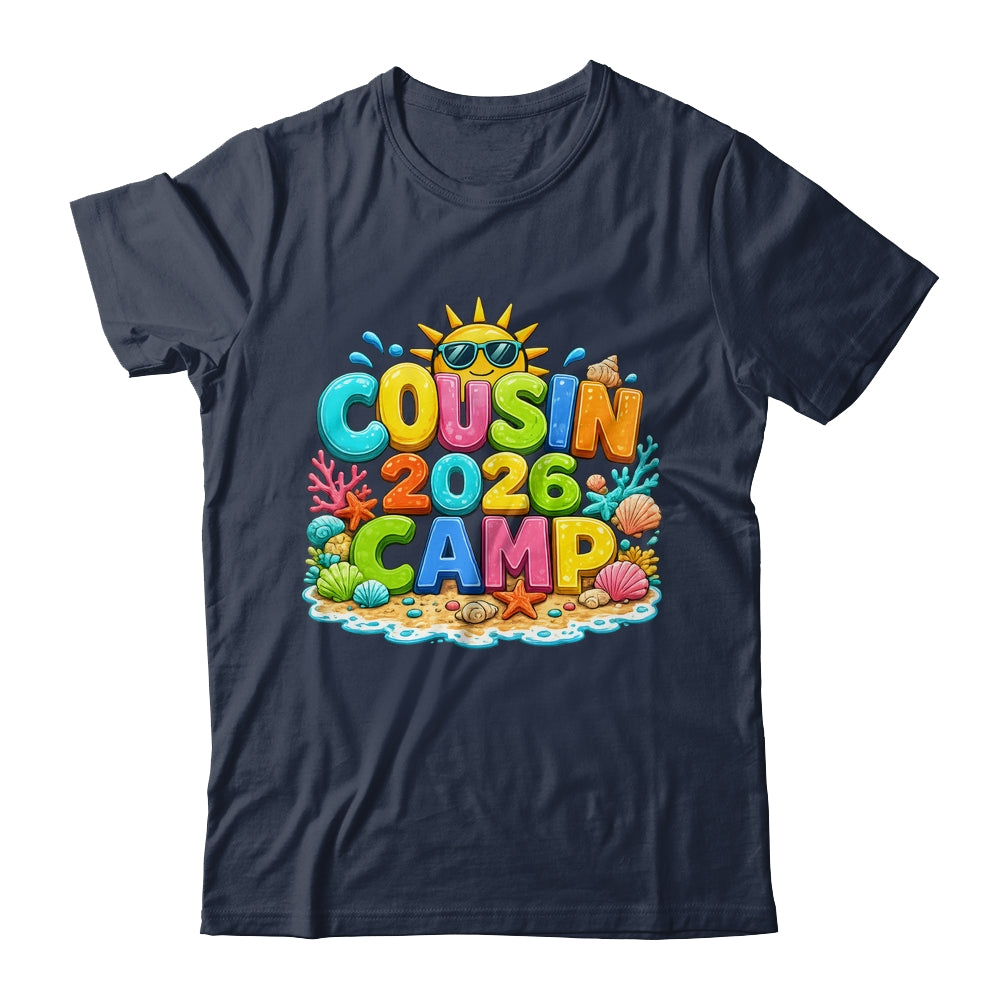 Cousin Camp 2026 Camping Summer Vacation Family Beach Shirt & Tank Top | siriusteestore