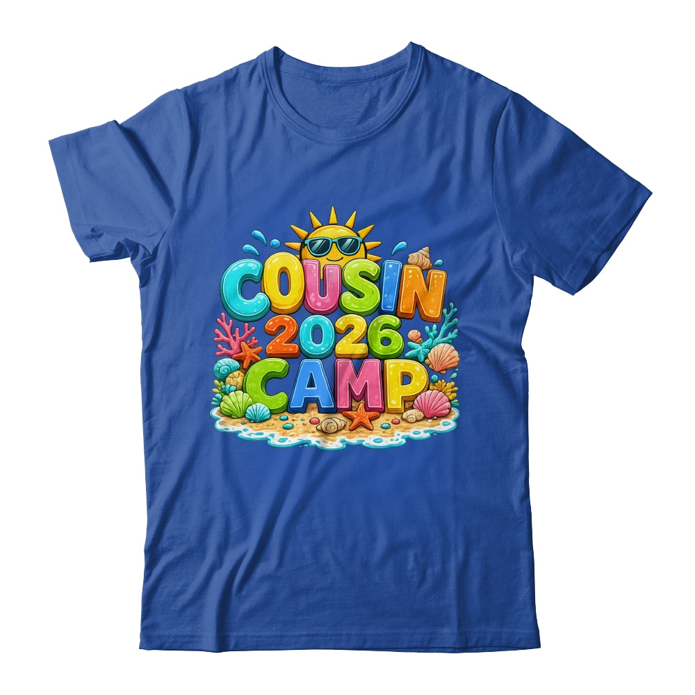 Cousin Camp 2026 Camping Summer Vacation Family Beach Shirt & Tank Top | siriusteestore