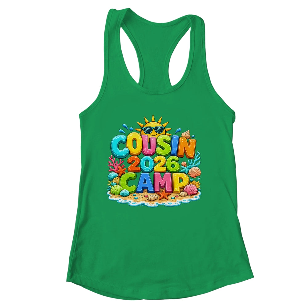 Cousin Camp 2026 Camping Summer Vacation Family Beach Shirt & Tank Top | siriusteestore