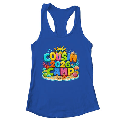 Cousin Camp 2026 Camping Summer Vacation Family Beach Shirt & Tank Top | siriusteestore