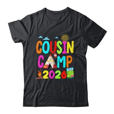 Cousin Camp 2026 Family Camping Summer Vacation Cousin Crew Shirt & Tank Top | siriusteestore