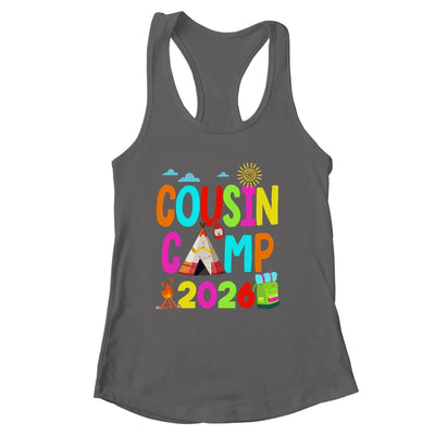 Cousin Camp 2026 Family Camping Summer Vacation Cousin Crew Shirt & Tank Top | siriusteestore