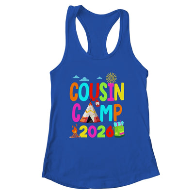 Cousin Camp 2026 Family Camping Summer Vacation Cousin Crew Shirt & Tank Top | siriusteestore