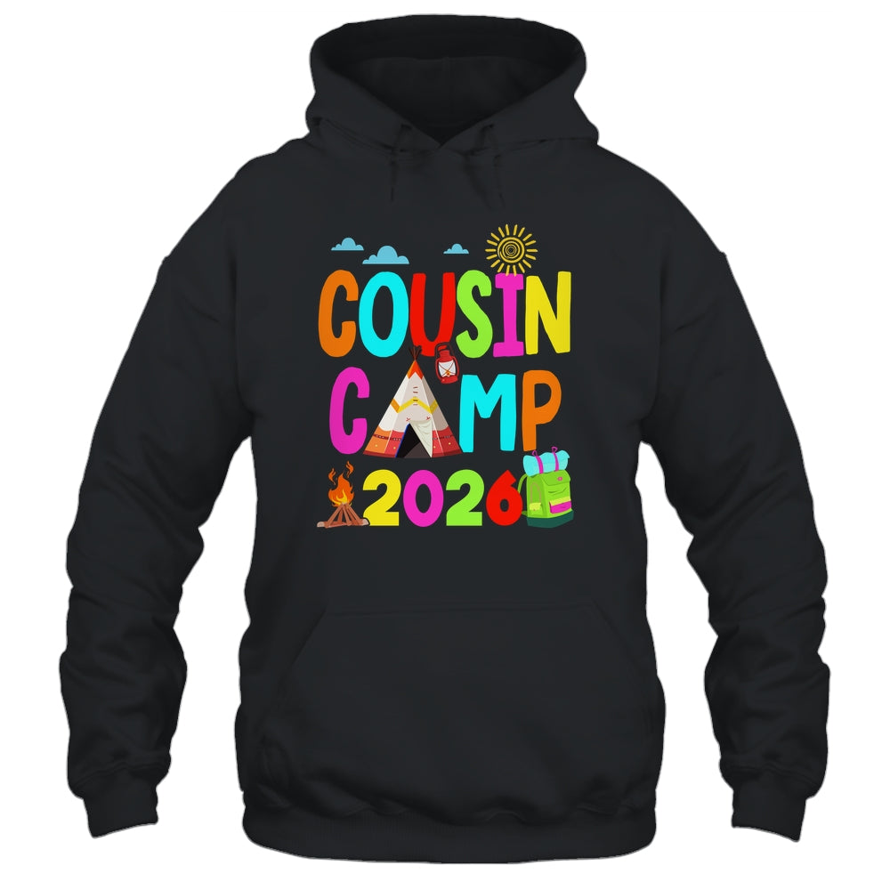 Cousin Camp 2026 Family Camping Summer Vacation Cousin Crew Shirt & Tank Top | siriusteestore