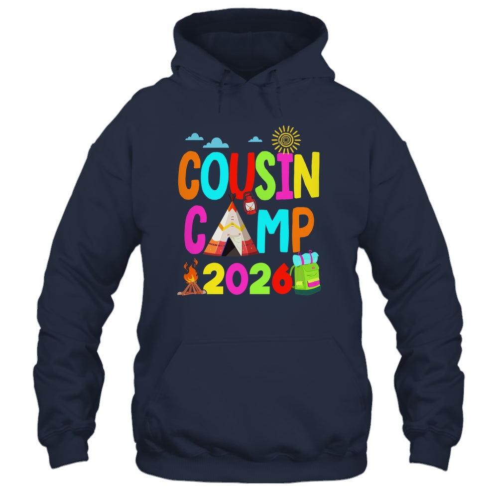 Cousin Camp 2026 Family Camping Summer Vacation Cousin Crew Shirt & Tank Top | siriusteestore