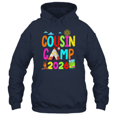 Cousin Camp 2026 Family Camping Summer Vacation Cousin Crew Shirt & Tank Top | siriusteestore