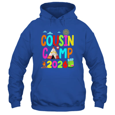 Cousin Camp 2026 Family Camping Summer Vacation Cousin Crew Shirt & Tank Top | siriusteestore